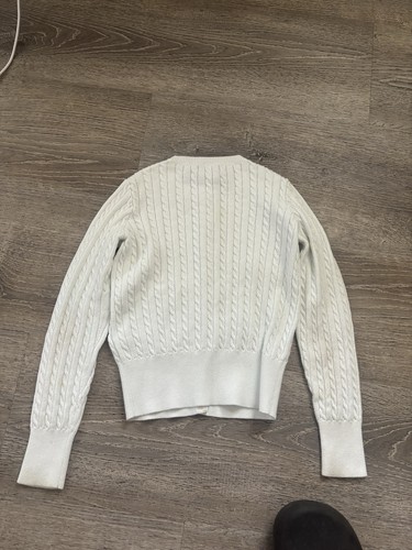 Polo Ralph Lauren Girls Gingham Cardigan Sweater size 7 Pink White Preppy Nwt - Picture 6 of 6