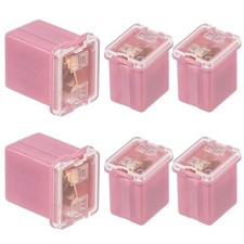 30A Square Auto Fuses 30 AMP Low Profile Box Shaped Automotive Fuse for SUVs Car