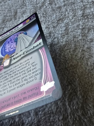 DBZ Dragon Ball Z FOIL Majin Buu's Egg Drill 59 CCG Unlimited Babidi Saga MP - Picture 3 of 5