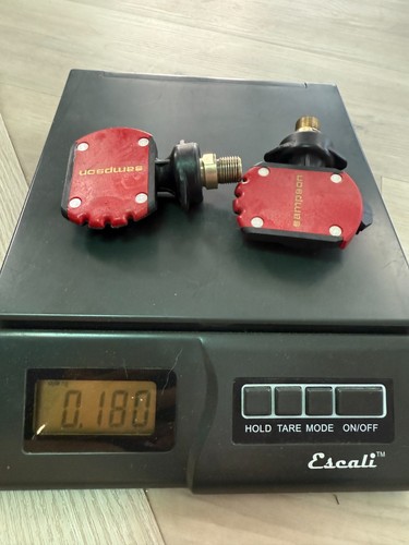 Vintage Sampson Stratics 775 Titanium Spindle Clipless Pedals - Bild 9 von 9