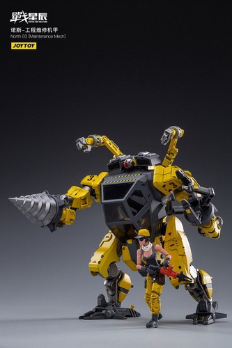 FIGURA DE ACCIÓN JOY TOY NORTH 03 MANTENIMIENTO MECH 1/18 - Imagen 3 de 15