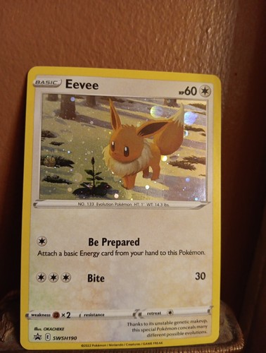 Eevee SWSH190 SWSH: Sword & Shield Promo Cards Holo - Picture 2 of 3