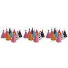  3 Pieces Geburtstag Hütchen Geburtstagsparty-Hüte Kegel-Partyhüte