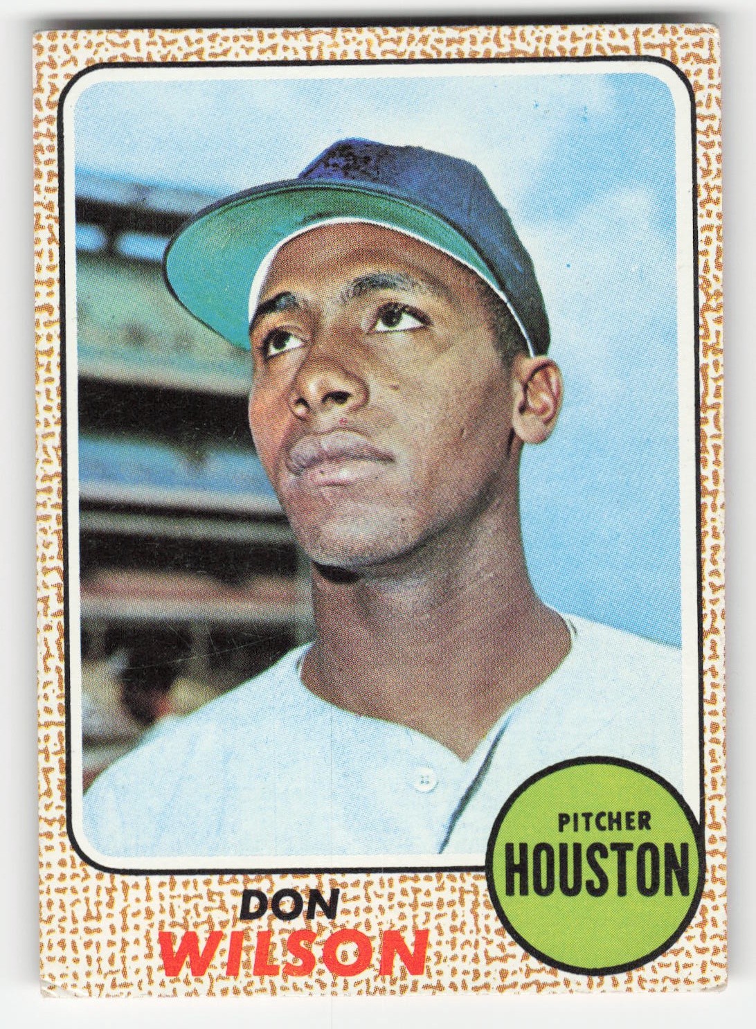 Don Wilson 1968 Topps #77 Houston Astros VG