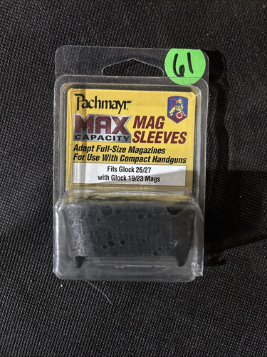 NEW Pachmayr Mag Sleeves Glock 26/27 Glock 19/23 Part #03852
