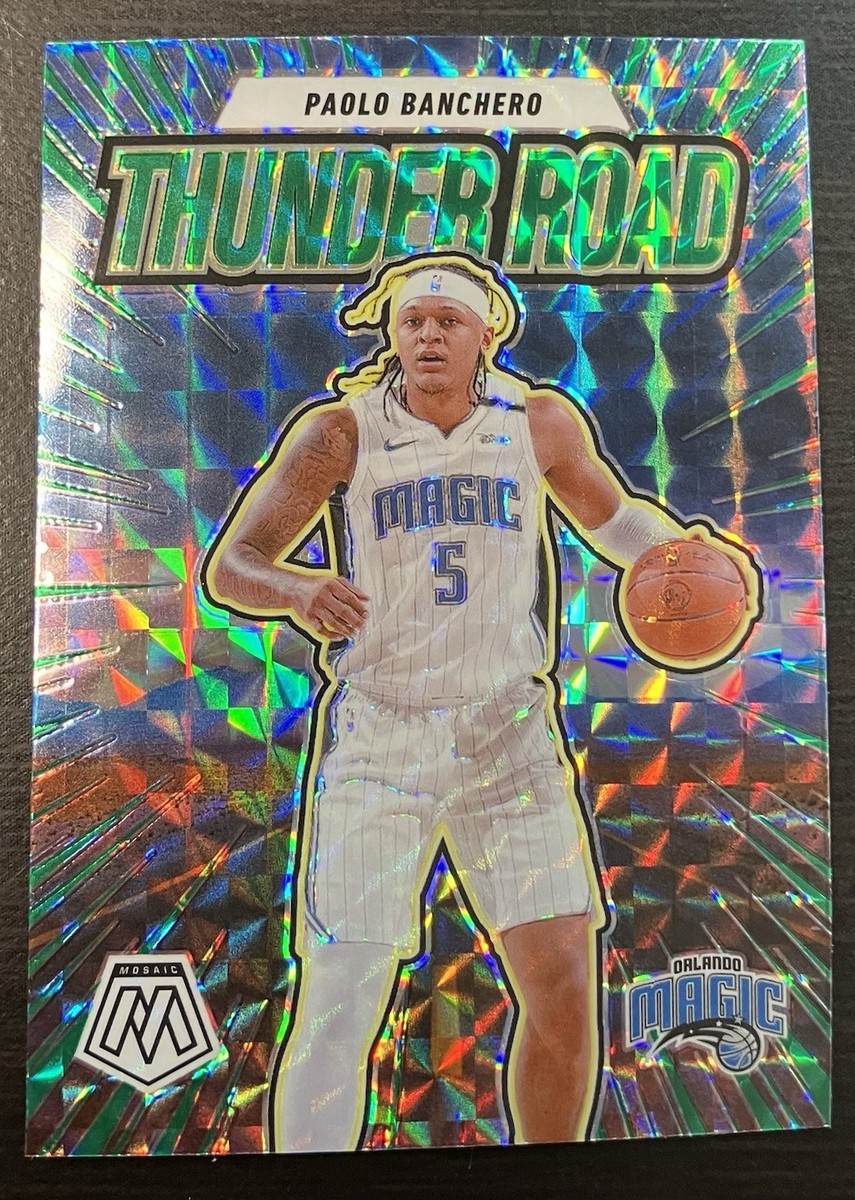 2024-25 Panini Mosaic - Thunder Road Paolo Banchero #15