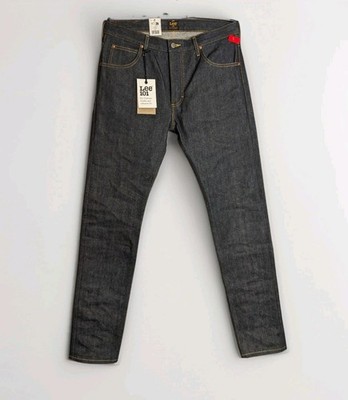 Lee 101 Rider Herren Jeans Japanese Dry 15oz Selvedge 31/36 Made in Italy Neu