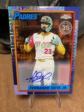2025 Topps Update 35th Mojo Chrome - Fernando Tatis Jr. Auto /25 