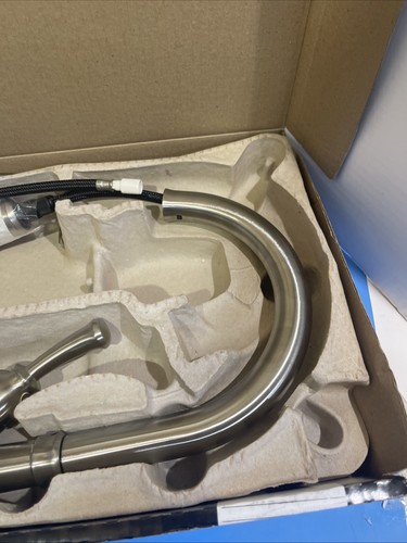 Delta 19949Z-SSSD-DST Savile Kitchen Faucet - Stainless Steel - Picture 11 of 12