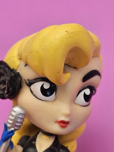 Cryptozoic DC Comics Lil Bombshells Series BLACK CANARY 3" Vinyl Figure LOOSE - Picture 6 of 7
