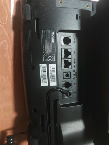 Yealink T29G GigaBit IP PHONE Mai Usato Telefono Ip Router Grande Schermo Colori - Foto 2 di 2