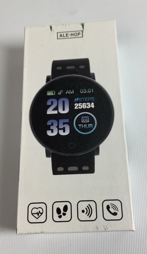 Ale-Hop Round Fitness Activity Watch / Step Counter / Heart Rate Monitor - Boxed - Picture 5 of 10