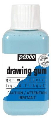 Pebeo Easy Peel Liquid Latex Masking Fluid - Drawing Gum 250 ml,