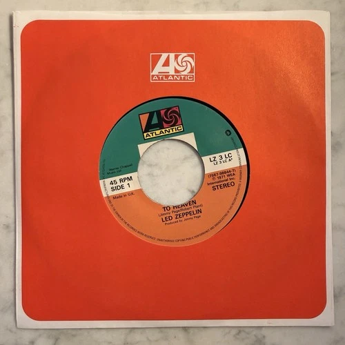 RC161 LED ZEPPELIN ‘Stairway to Heaven’ 7" Vinyl EX/EX 1st A1/B1- RARE!