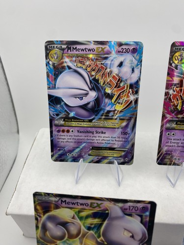 Mewtwo EX, Mega M Mewtwo EX Y, M Mewtwo EX X, Pokémon Cards - Picture 2 of 9