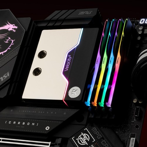 EK Waterblocks EK-Quantum Velocity² D-RGB - AM5, Nickel - Bild 2 von 2