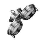 1 Set Egg Poacher Pan Nonstick Poached Egg Maker Stainless Egg Poacher Pan