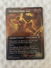 The Balrog, Durin’s Bane LOTR MTG