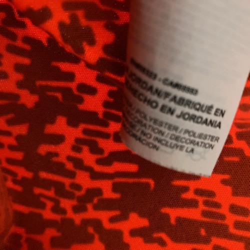 Nike Dri Fit Running Tank Damen XS, Neon Rot Schwarz Geometrisch 80’s Print - Bild 4 von 7