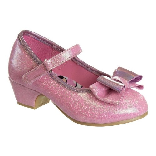 Disney Minnie Mouse Rosa Glitzer Mary Jane Schuhe | Kleinkind Mädchen Größe 7