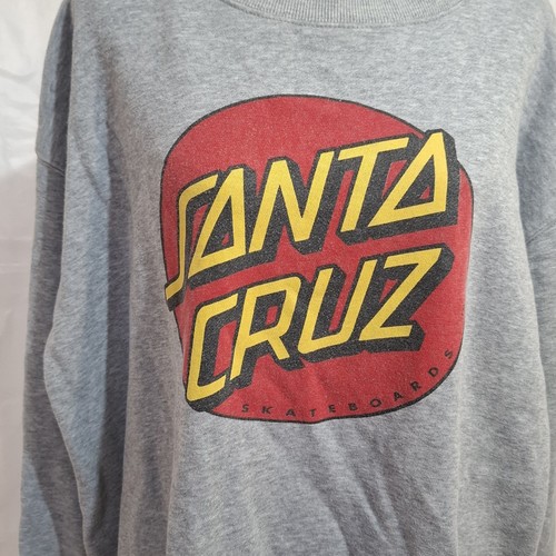 Santa Cruz Logo Light Weight Jumper Youth Size 14 - Picture 3 of 5