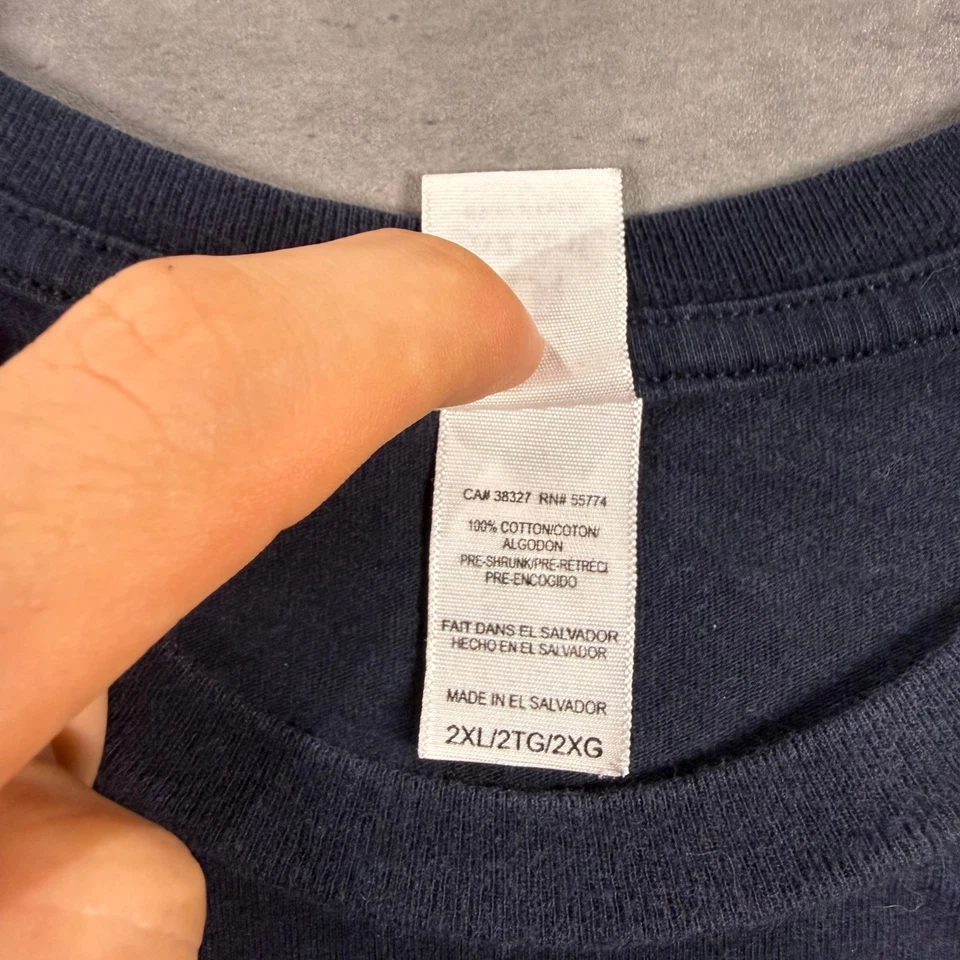 Camiseta Skate Calavera Sombrero Alas Gráfico Para Hombre 2XL XXL Azul Marino Oliva Punk Grunge Foto 4 de 4