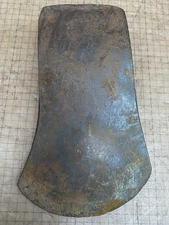 Vintage OVB HSB Co. Single Bit 3 lbs. Axe Hatchet HEAD Old Rusty Tool USA