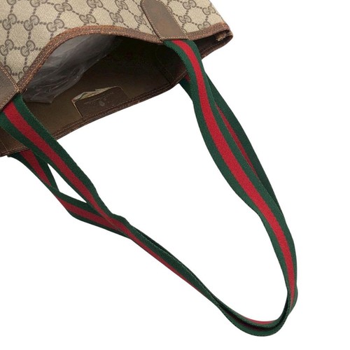 Gucci Tasche PVC Leder GG Muster Beige Sherie Line GG Hardware 39 02 003 - Bild 20 von 24
