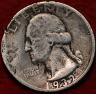1932-D Denver Mint Silver Washington Quarter