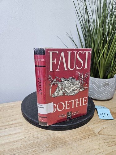 Faust (Modern Library No 177) by Johann Wolfgang von Goethe 1950 Hardcover - Picture 2 of 15