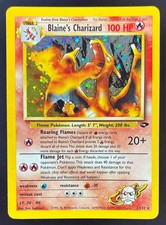 2000 Pokemon Gym Challenge #2/132 Blaine's Charizard Holo