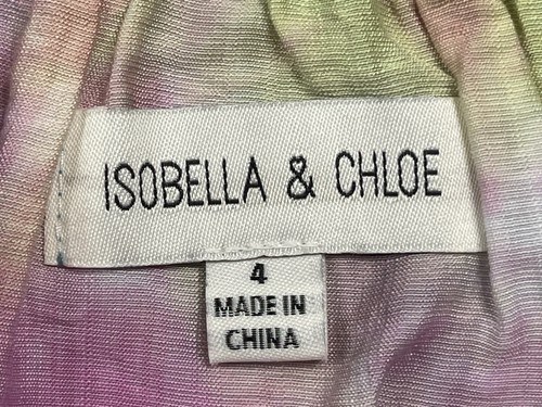 New Isobella And Chloe 2-Piece Tie Dye Top & Shorts (tassels) 4T NWT $43.99 - Picture 11 of 14