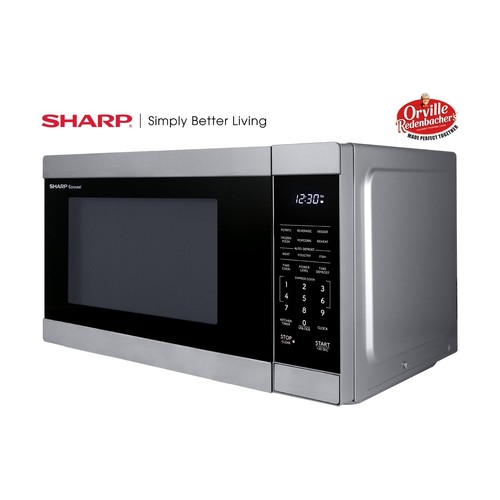 Countertop Microwave Oven with Removable 12.4" Carousel Turntable, 1000 Watt,... - Picture 3 of 9