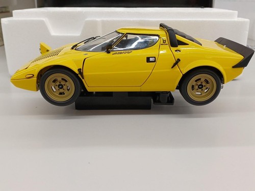 Minicar Kyosho Lancia Stratos Hf gialla scala 1/18 - Foto 5 di 12