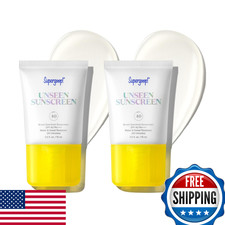 Supergoop Unseen Sunscreen SPF 40 - Clear, Invisible, Oil-Free Face Sunscreen