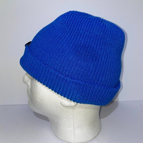 Berretto Teton Gravity Research blu con polsini in maglia - Foto 2 di 5