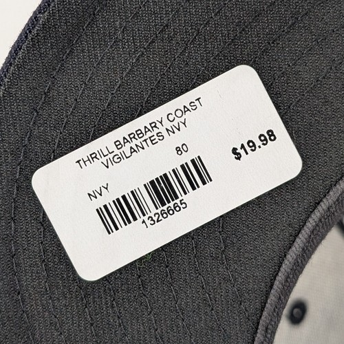 RARE Barbary Coast Vigilantes Thrill SF New Era 59Fifty 8 Fitted Hat Club Wool - Bild 12 von 13