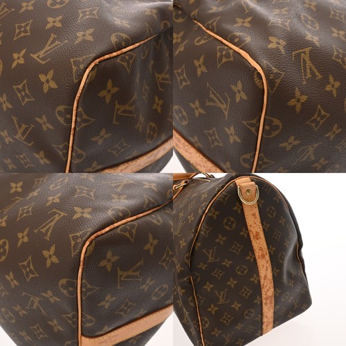 LOUIS VUITTON Monogram Keepall Bandouliere 55 Braun M41414 800000141749000 - Bild 7 von 10