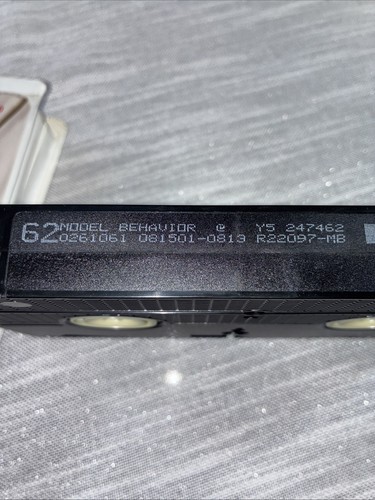 MODEL BEHAVIOR Disney VHS, 2001 Clam Shell Case, Justin Timberlake NSYNC Tested! - Picture 9 of 10