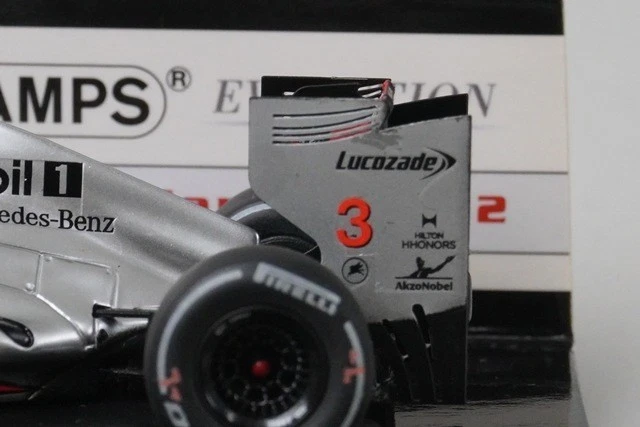 1:43 MINICHAMPS 537124303 McLaren Mercedes MP4-27 Australia 2012 #3 model car - Image 4 of 4