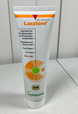Vetoquinol Laxatone: Oral Hairball Lubricant Gel for Cats &ndash; Tuna-Flavored