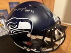 Steve Largent Signed Seattle Seahawks authentic full-size Helmet HOF 95 Fanatics