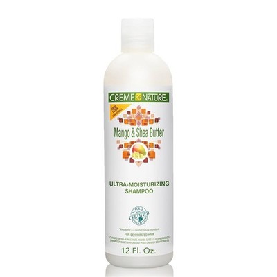 Creme of Nature Mango & Shea Butter Ultra Moisturizing Shampoo, 12 fl oz