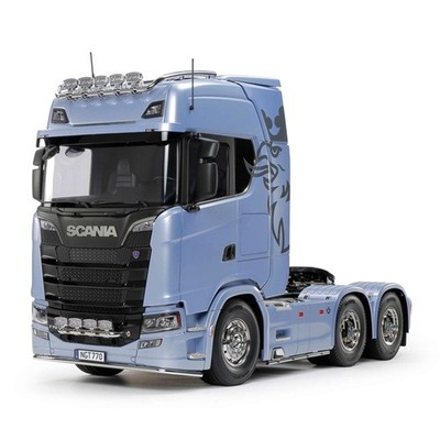 1/18 RC スカニア 770 Tamiya RC Scania 770 1/4 Scale Truck - Blue (TAM56368) for