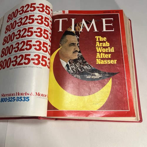 Time Magazine gebundenes Hardcover Buch Band 96 Oktober November Dezember 1970 Nixon - Bild 7 von 22