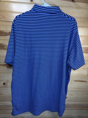 Polo by Ralph Lauren Wappen Logo blau gestreift Strick Polo Shirt XL neu mit Etikett $ 148 - Bild 8 von 9