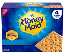 Nabisco Honey Maid Graham Crackers, Honey 4-14.4oz