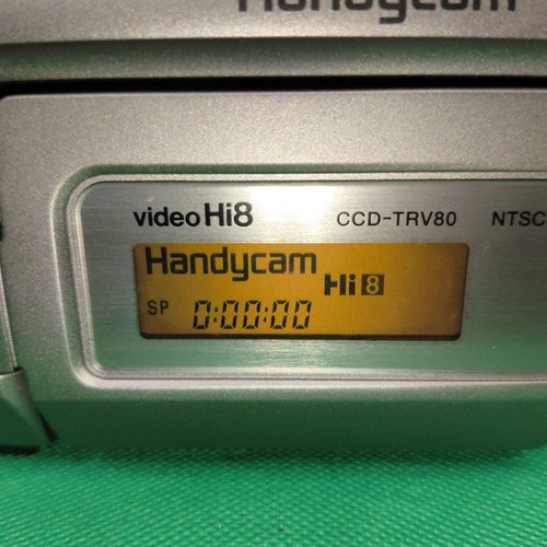 Sony Handycam CCD-TRV80 Silver Hi8 Camcorder Video Camera 20x Zoom Japanese Exc - Picture 9 of 24