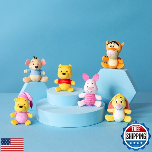Micro Teenies Winnie The Pooh and Pals 6 Pack - Miniature Plush Figure, Suffe - Bild 5 von 5