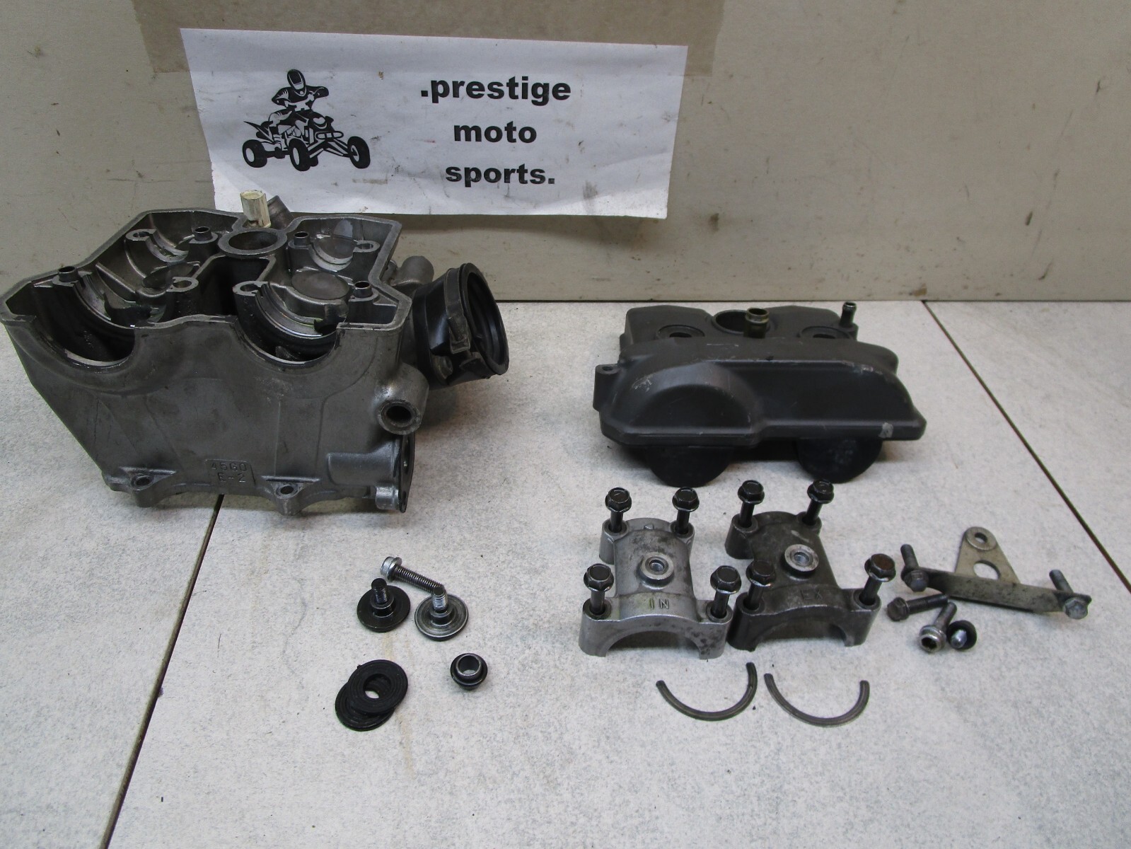 GOOD CYLINDER HEAD & VALVES ! 0609 suzuki ltr450 ltr 450 quadracer cam